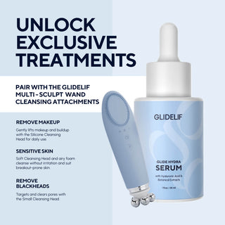 Glide Hydra Serum by Glidelif Multi-Sculpt Wand