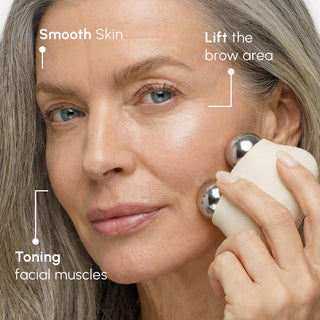 Glidesona by Glidelif microcurrent facial toning device, Nuface alternative, Results, After Before