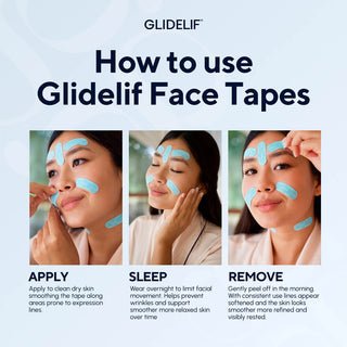 Face Tape by Glidelif How to Use